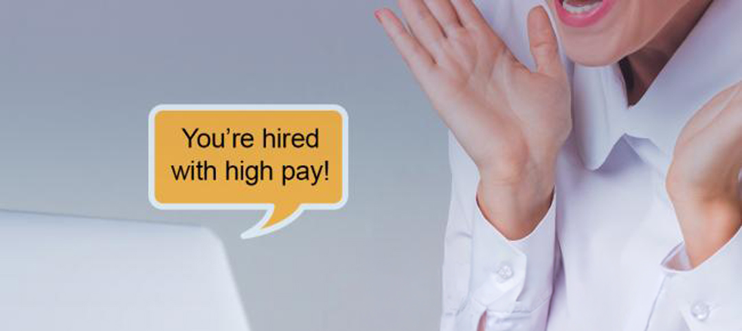 Job scam warning