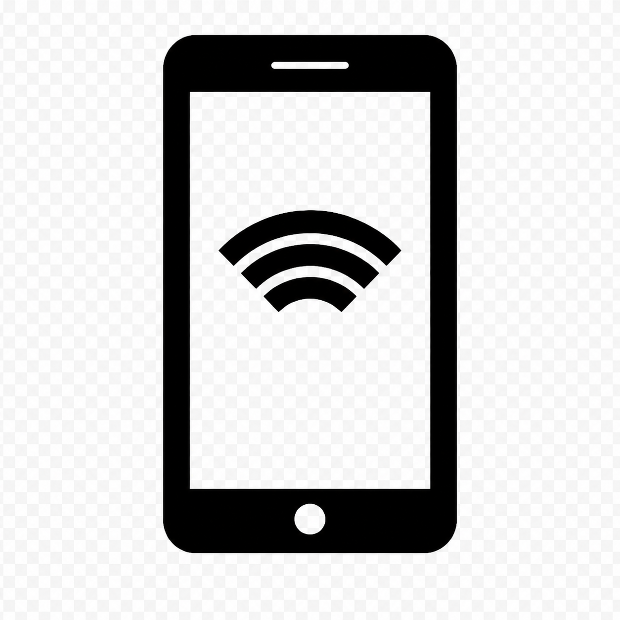 Phone and Wi-Fi icon