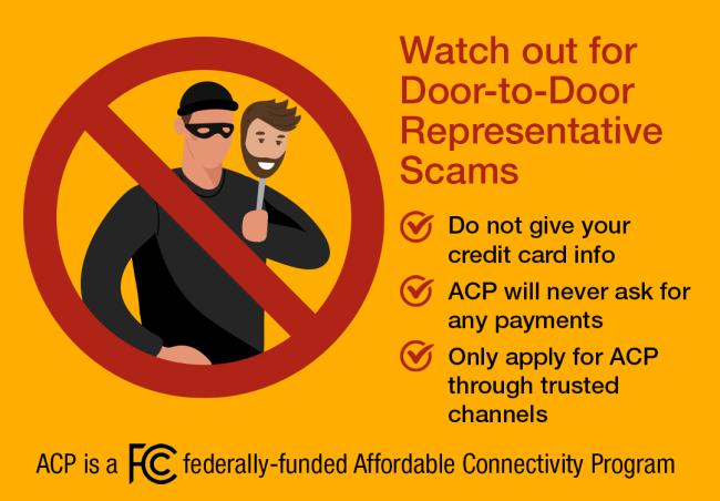 Door-to-door scam