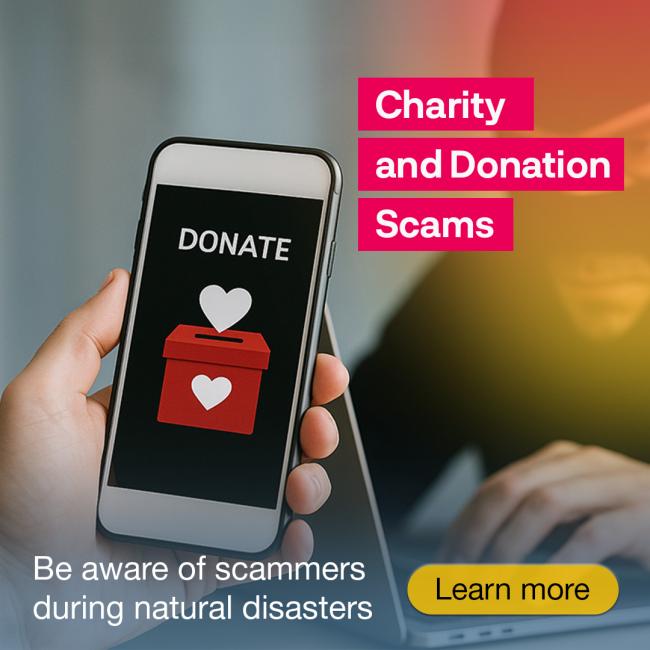 Charity and Donation Scams